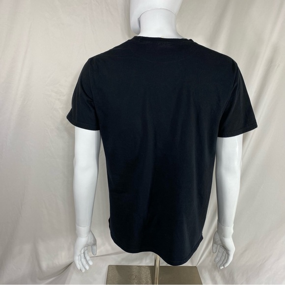 Rockport Strong Men’s Texas Flag Black Tee - Picture 7 of 8